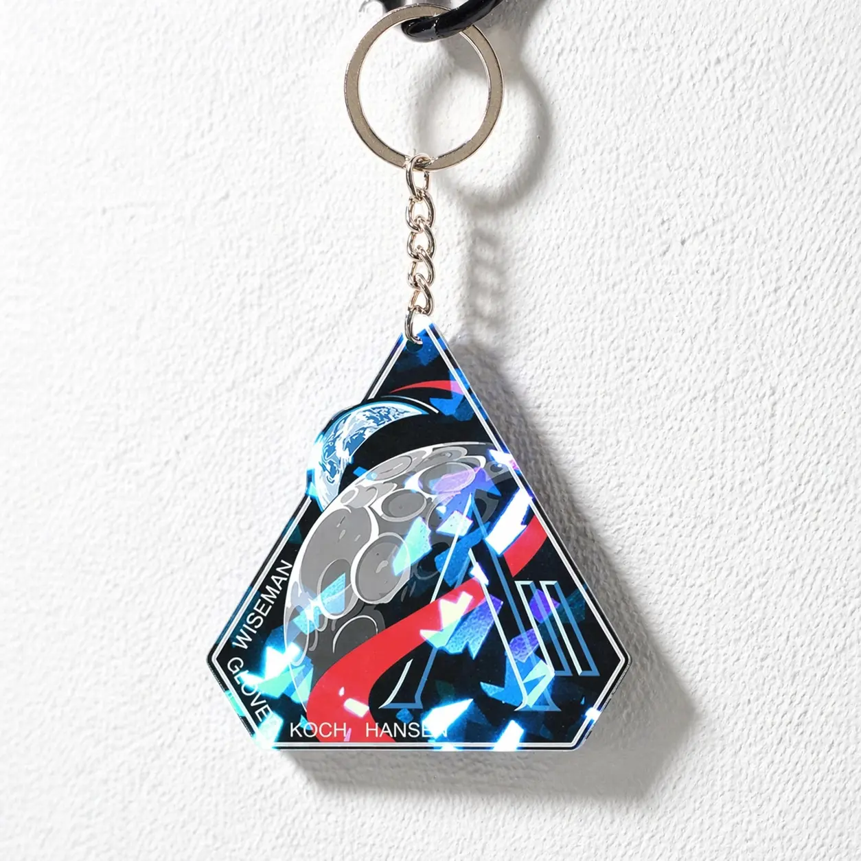 Artemis II 2026 Rocket Launch Keychain, Future Moon Mission Keychain, Space Exploration Keychain, Science Gift Keychain