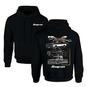 Snap On Trucks And Tools Hoodie - Sweatshirt - TShirt, Classic Pickup Graphic Sweatshirt, Vintage Mechanic Workwear, Car Enthusiast Gift, Full Colors, Full Sizes