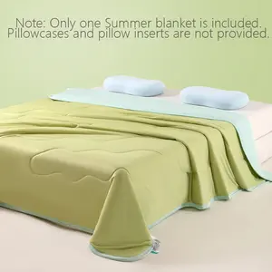Light Cooling Summer Blanket, Soft Breathable Lightweight Air Conditioning Blanket, Multi-Color Options, Bed & Sofa Use, Adults Kids Home