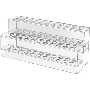 Pen Holder, 44-Slots Pen Display Stand Focal Pen Holder Beadable Pen Display Stand Rack Organizer for  Office Desk School Supplies