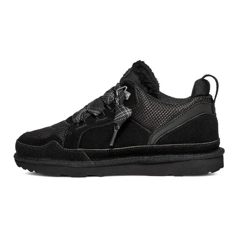 UGG Lowmel Unisex Kids' Black Casual Athletic Footwear - Durable, Comfy Fashion Sneakers, Sports Shoes