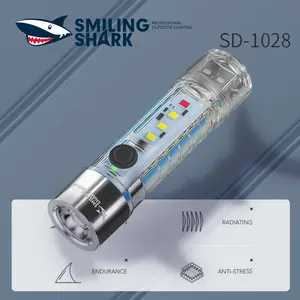 【SD-1028】SmilingShark Want a handy lighting tool? Try SmilingShark's portable flashlight!