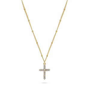 ‘Ruth’ Classic Cross Necklace