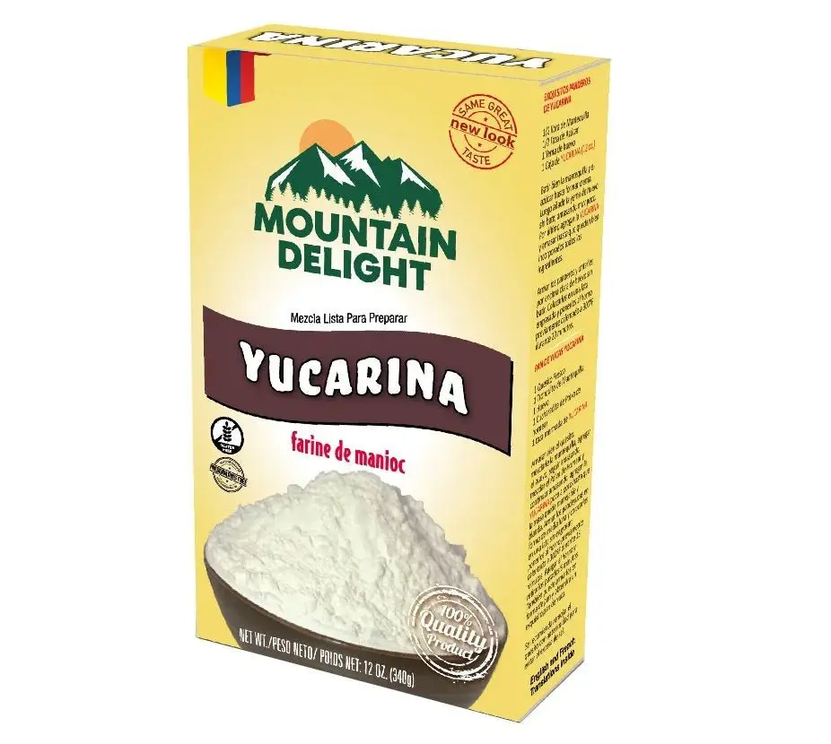 Mountain Delight Yucarina – 12 oz (340 g) – Cassava Flour Mix – Gluten Free – Imported