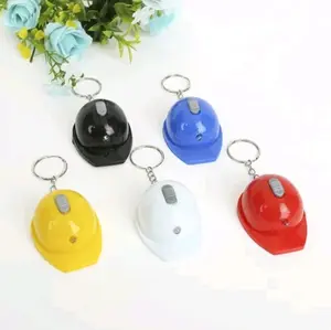 Safety helmet type bottle opener, with light.