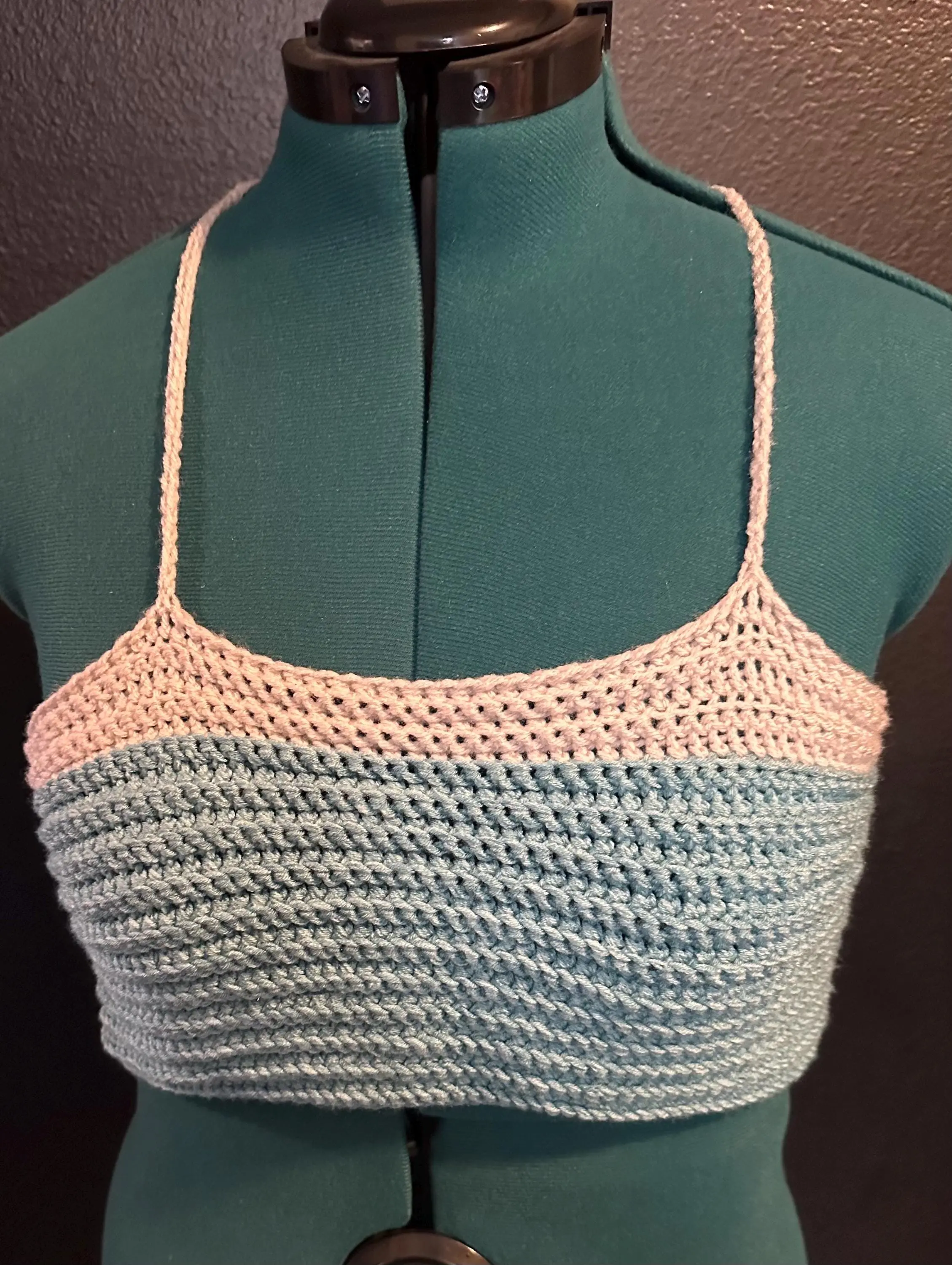 Crochet crop top