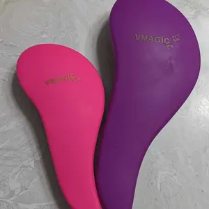 VMAGIC Detangling Brush for Women, Men & Children, No Tugging Pull Hairbrush for Straight, Curly & Wet Hair