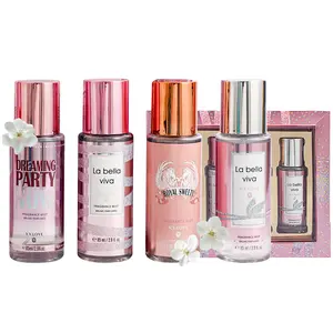 Women's Perfume Gift Set | 4 bottles, 85 ml each; luxurious mini perfumes; long-lasting fragrance; floral-fruity notes; eau de toilette
