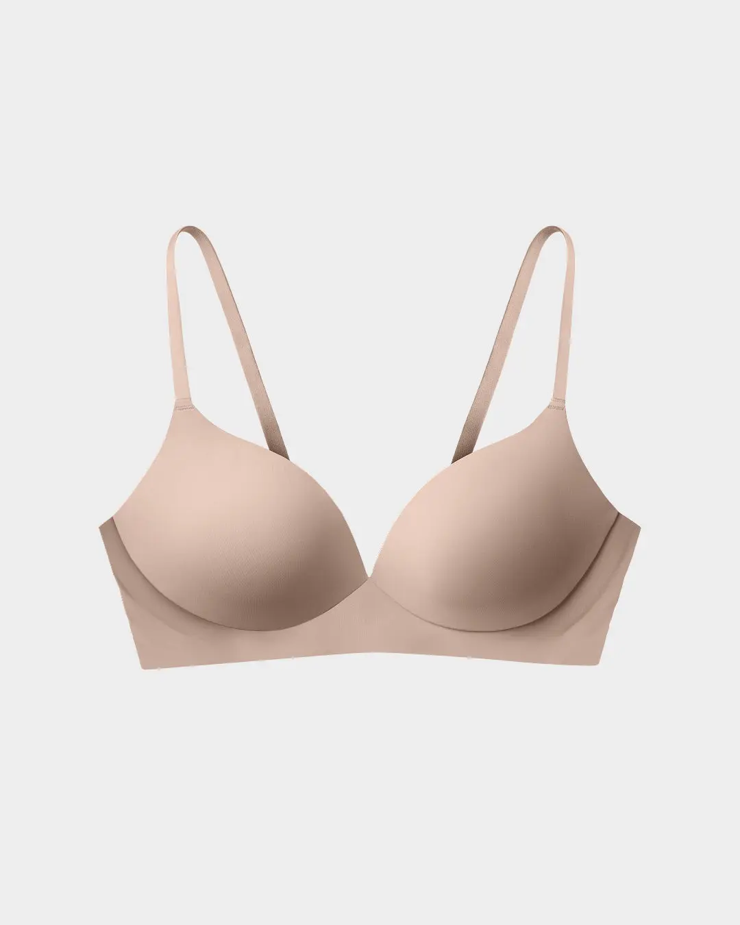 Women's Nude Pain-Free T-Shirt Bra, Adjustable, Supportive Everyday Bra, Tshirt