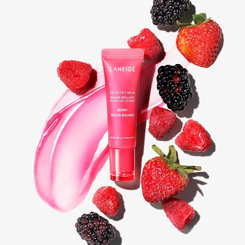 Laneige Lip Glowy Balm, Hydrating and Glossy Tinted Lip Care with Shea Butter, Korean Skincare, Lightweight Moisturizer