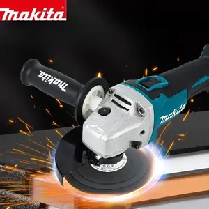 Compact Makita Electric Goddess DGA404 125MM Cordless Angle Grinder: Brushless Variable Speed Cutting Machine For 18V Battery
