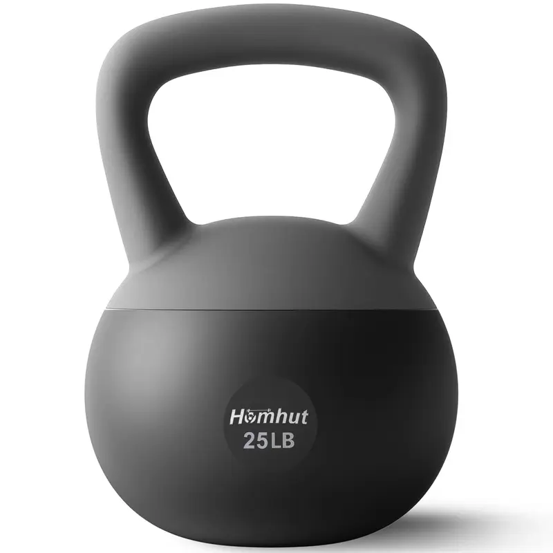 Soft Shell Kettlebells with Ergonomic Handle, Adjustable Weights for Home Core & Strength Training