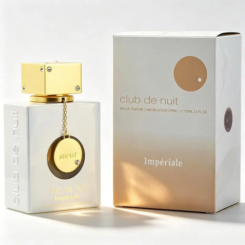 Armaf Club De Nuit White Imperiale Eau de Parfum, Long-Lasting Floral Musk Women's Fragrance, Romantic EDP Spray, 105ml (3.6 oz), Romantic Women's Fragrance, 3.6Oz