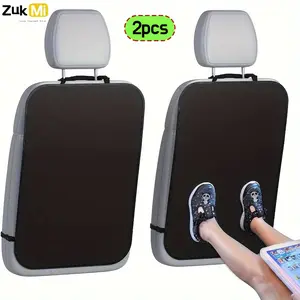 2pcs Car seat backrest kick protector, car seat cover, anti dirt pad, protective pad, anti kick pad, Car seat attachment, Travel