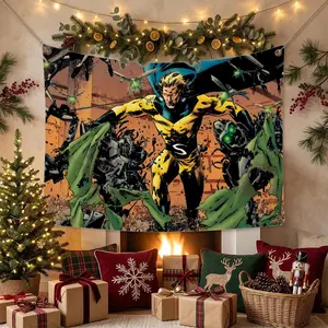 S-Sentry MOVIE Flags Multi Size Atmosphere Flag, Cheerleading Hand Pulled Banner, Portable Outdoor Event Flag & Wall Decor for Sports, Parties, Home and Room Decoration