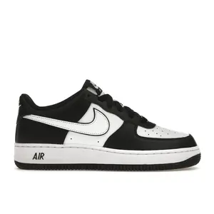 Nike Kid's Air Force 1 Low LV8 2 White Swoosh Panda, from StockX