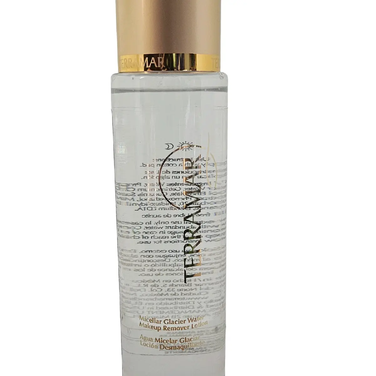 Agua Micelar Glaciar      Loción Desmaquillante 240 ml. / 8.12 fl. oz. Makeup Remover Cucumber Cosmetic Cleanser Cleansing