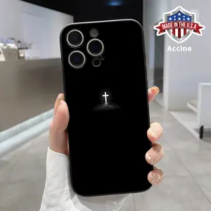 Phone Case for iPhone 15 Pro 16 16e 14 Plus 13 12 Mini 11 Promax X XS Max XR XSMax Radiant Cross Pattern Full Body Protection Ultra Slim Bumper Cover Gift for Boy