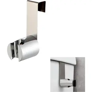 Stainless Steel Hanging Bidet Sprayer Holder Toilet Bathroom Attachment for Handheld Shower Wand, Diaper Sprayer and Hand Shower Toilet Bidet Sprayer