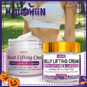 Belly Lifting Cream & Breast Firming and Lifting Cream, Firming Body Lotion, Contains Caffeine & Capsicum Cream, Long-Lasting Moisturizing, Essential for Body Shaping