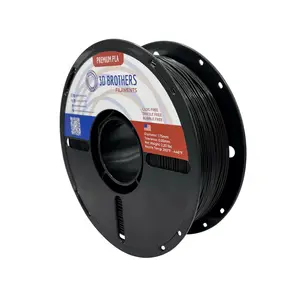 High Speed PLA Filament 1.75mm BLACK – Made in USA | 1kg Spool | 3D Brothers USA