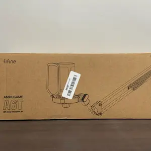 FIFINE USB Gaming Streaming Recording PC Microphone Kit, Blue