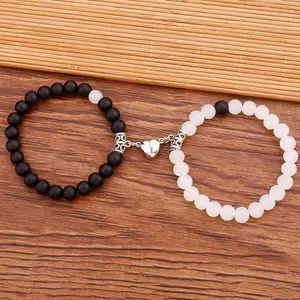 Couple Love Magnetic Bracelet - Upgraded Version Simple & Personalized Design Trendy Valentine’s Gift for Him & Her Great for Black Friday & Thanksgiving Sales | TikTokShop Special