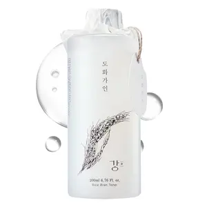House of Dohwa Gentle Rice Bran Toner Korean for Face (Tone, Rejuvenate & Moisturize) - Hydrating Vegan with Hyaluronic Acid - Rice Bran Extract (6.76 Fl oz) Holiday Skincare Essential