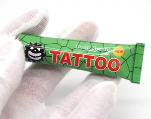 Green Tattoo Numbing Cream 80% Max Strength Pain Relief Rub for Tattoos, Piercings, Laser Hair Removal & Cosmetic Procedures | Long Lasting Deep Numbing Topical Anesthetic Care Gel Body Art Skin Painless Numb Cream Premium Formulated Aftercare