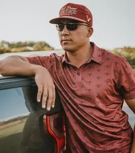Vexil Brand- Bull Skull - Brick Polo, Polo 3D Golf, Style 3D Polo Golf, Gif For Him