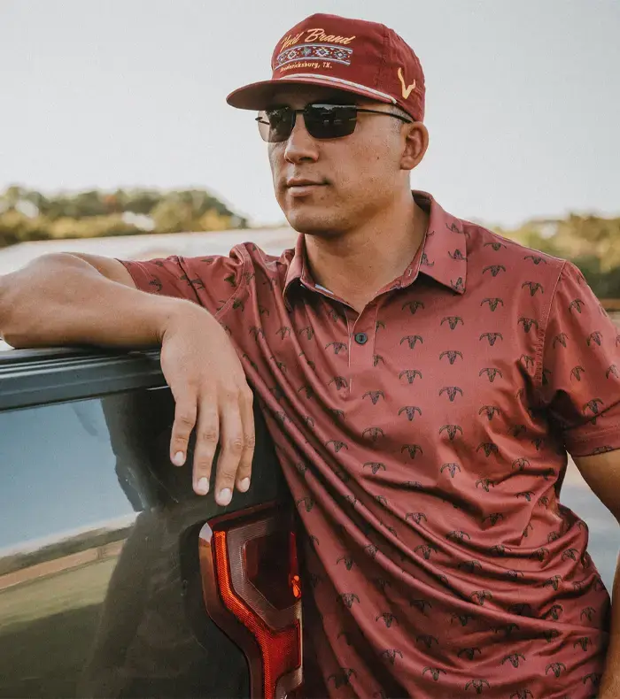 Vexil Brand- Bull Skull - Brick Polo, Polo 3D Golf, Style 3D Polo Golf, Gif For Him