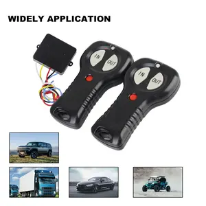 Wireless Winch Dual Remote Control Switch, Durable Design for Easy Operation, Ideal for Outdoor Adventures, ATV & Daily Use