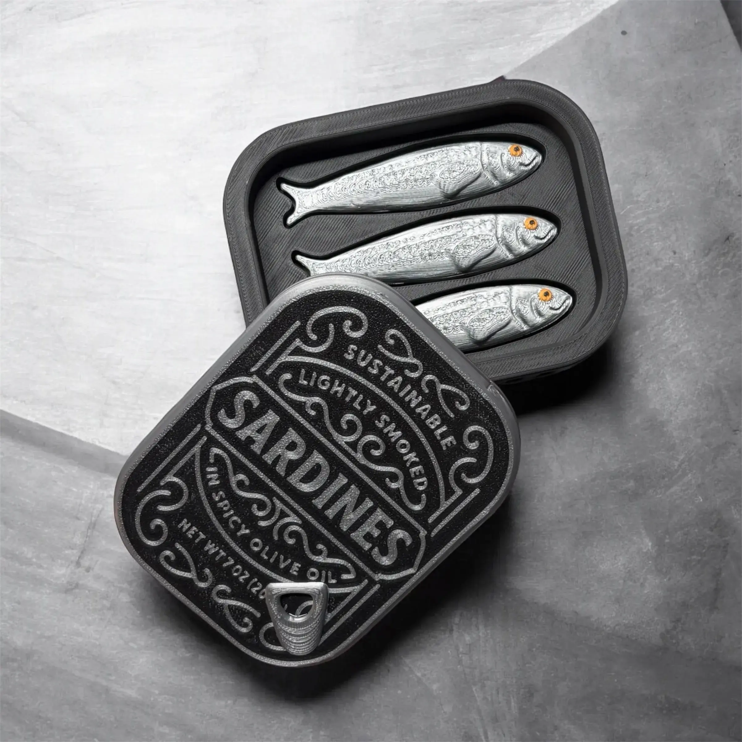 Smoked Sardines Clicker Fidget