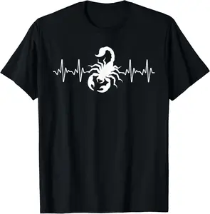 Scorpion tshirt scorpio zodiac sign cool art men women unisex tee 100% cotton Fabric Menswear