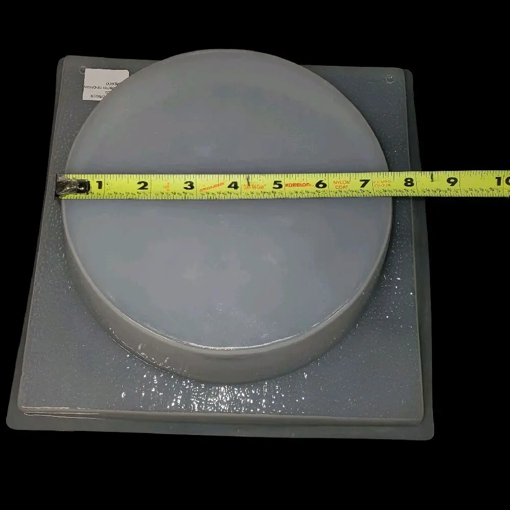 Plastic Mold 6 tz - Ideal for Shaping Jello and Other Desserts - Perfect for Creating Beautiful Jello and Desserts -7-1/2-inch Diameter