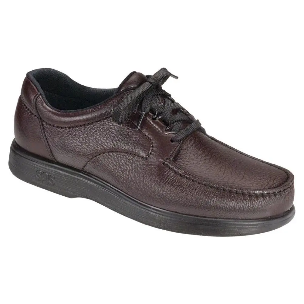 SAS Men's Bout Time Lace Up Loafer in Cordovan