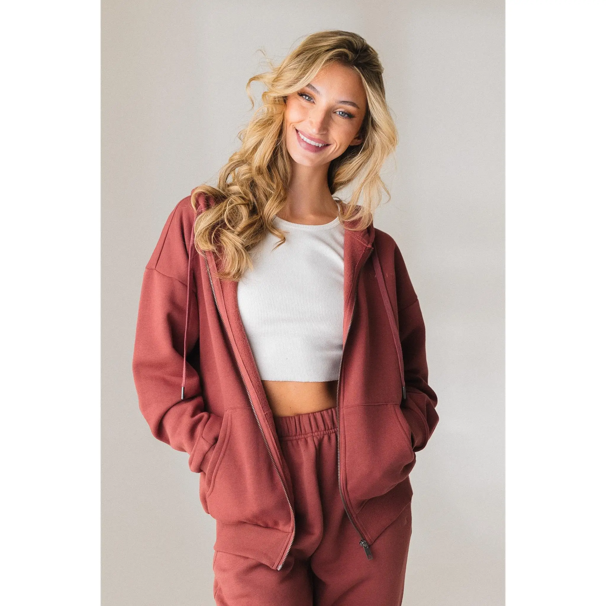 Vitality Cozy® Uni Zip - Rosewood