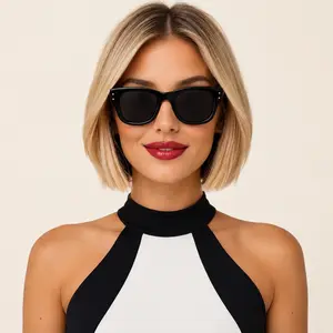 Yahn Vanziano WREN Designer Women’s Sunglasses With Leather Case
