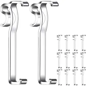 3.25 Inch Valance Clips for Blinds for Horizontal Blind Valance (12 PCS)