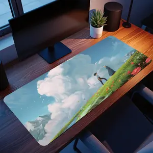 Howl's Moving Castle Mouse Pad: Anime Gaming Desk Mat- Gaming Accessories, Perfect Gift for Fans, Desk Mat for Setup