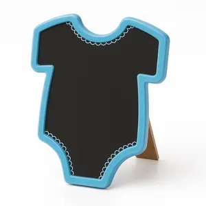 Baby Onesie Chalkboard Easel Sign for Baby Showers