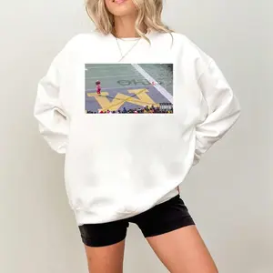 Vintage Buckeyee Ohio Snow Sweatshirt, trending unisex fan tee for men, for women, perfect gift and casual cozy wear.