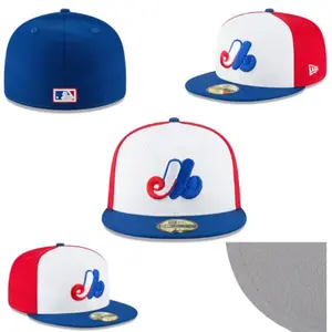New Era MLB 59FIFTY Fitted Hat – New York Yankees, Montreal Expos, Atlanta Braves, Detroit Tigers, Miami Marlins & Boston Red Sox Baseball Cap for Men & Women, Unisex Streetwear, Retro Urban Fashion, USA Sports Fan