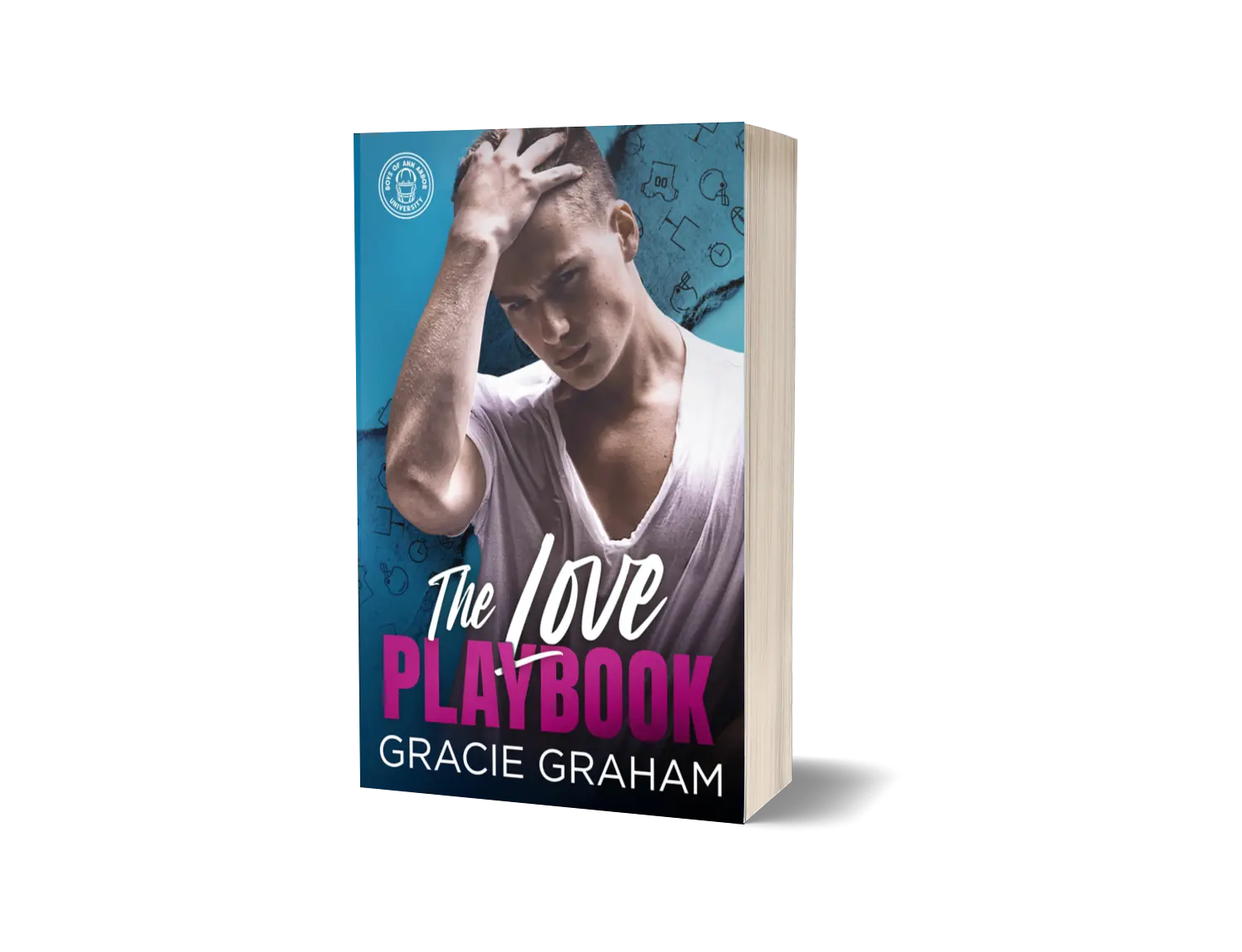 Reverse Grumpy Sunshine, The Love Playbook Signed Sports Romance Novel