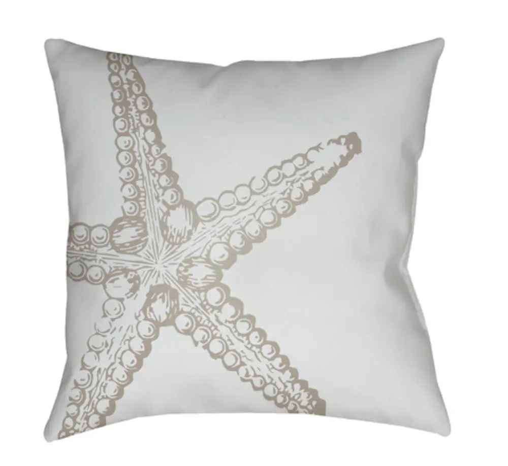 Livabliss SOL054-2020 Nautical III Woven Texture Coastal Throw Pillow, 20x20x4 in, 100% Polyester, Water Resistant, Blue - Medium, Nautical Theme, Neutral-Friendly for Any Room