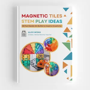 Magnetic Tiles STEM Play Ideas Hardcover Book