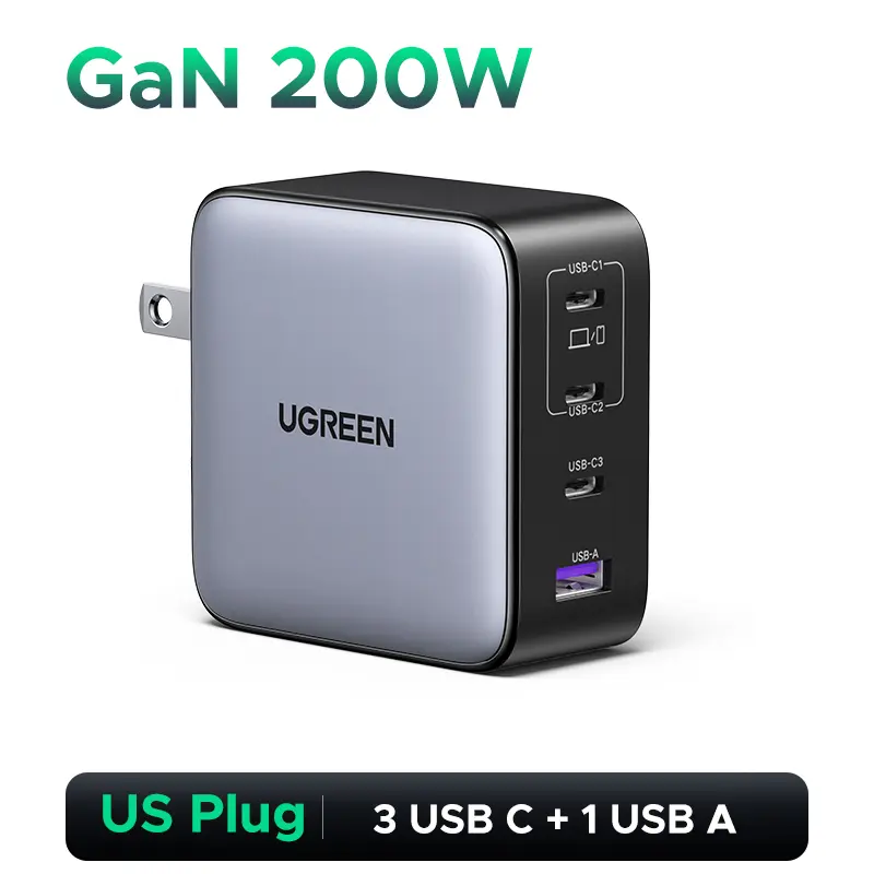 GaN 200W  3C+1A