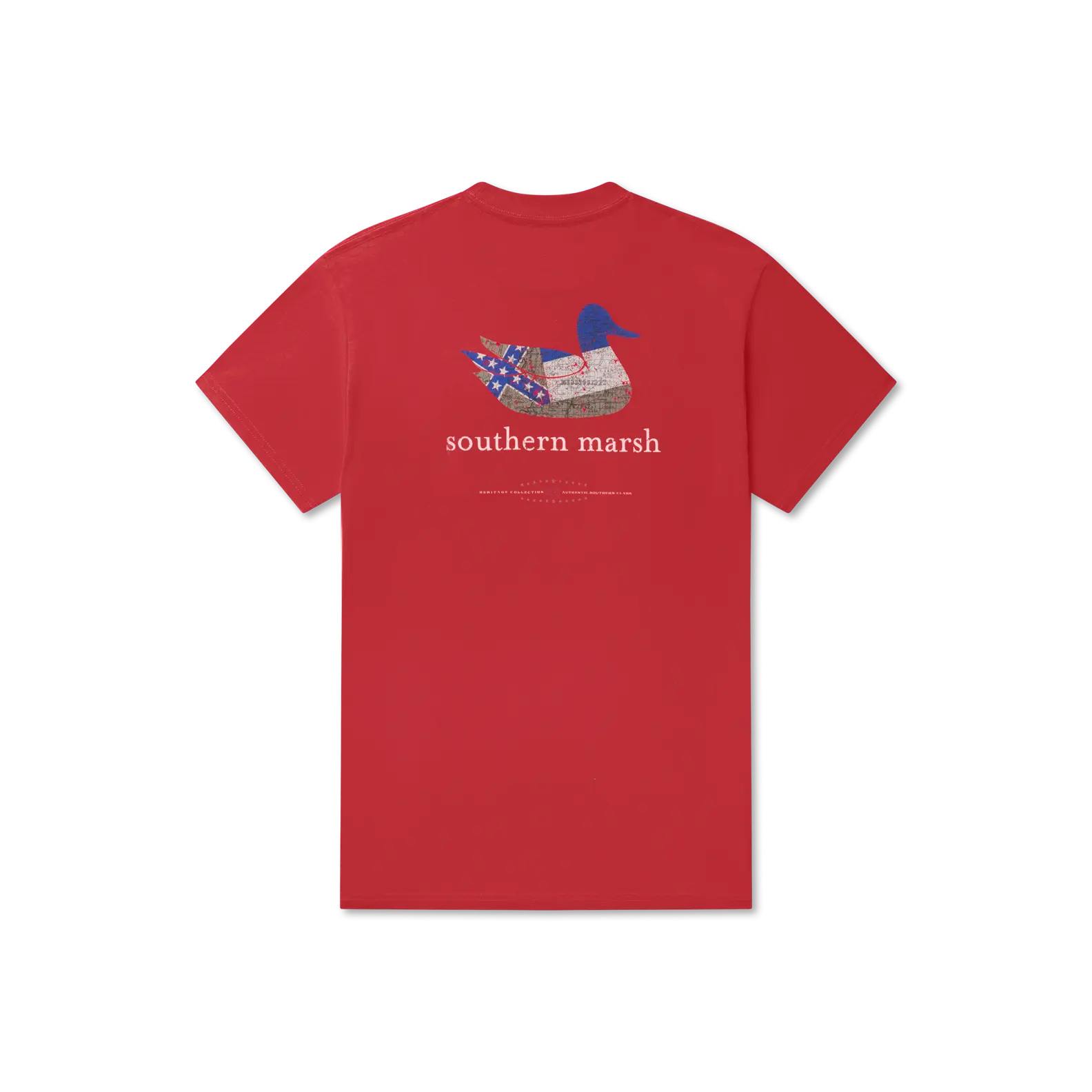 Authentic Heritage Tee - Mississippi State Flag