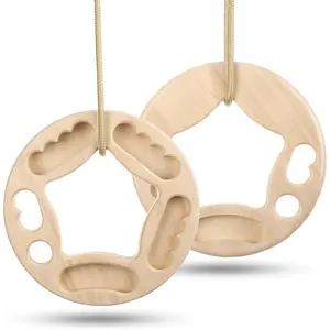 Portable Rock Climbing Finger Strengthener, Finger Board Rock Holds for Pull-up Grip Arm Training, Suitable for Indoor & Outdoor Home Climbing Training