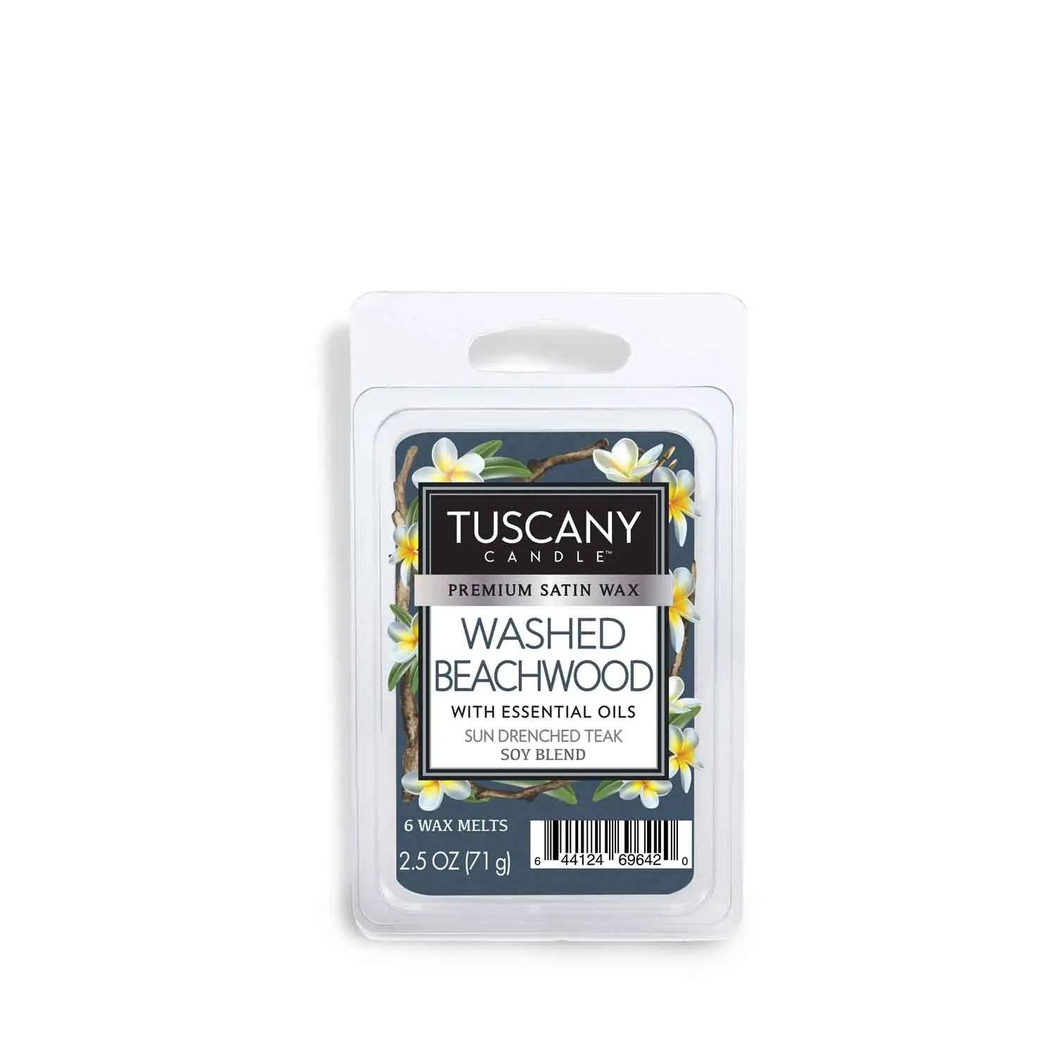Washed Beachwood Scented Wax Melt (2.5 oz)